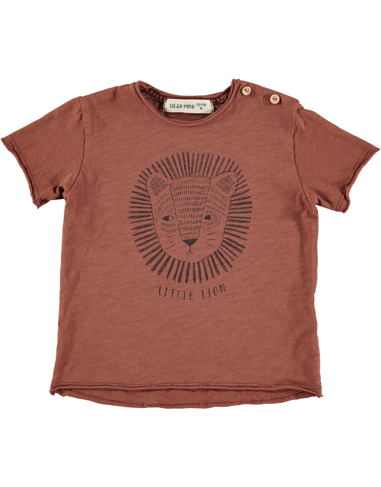 Dear Mini Lion T-Shirt / Terra