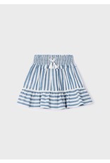 Mayoral Stripe skirt  Porcelain  SS23-3903-24