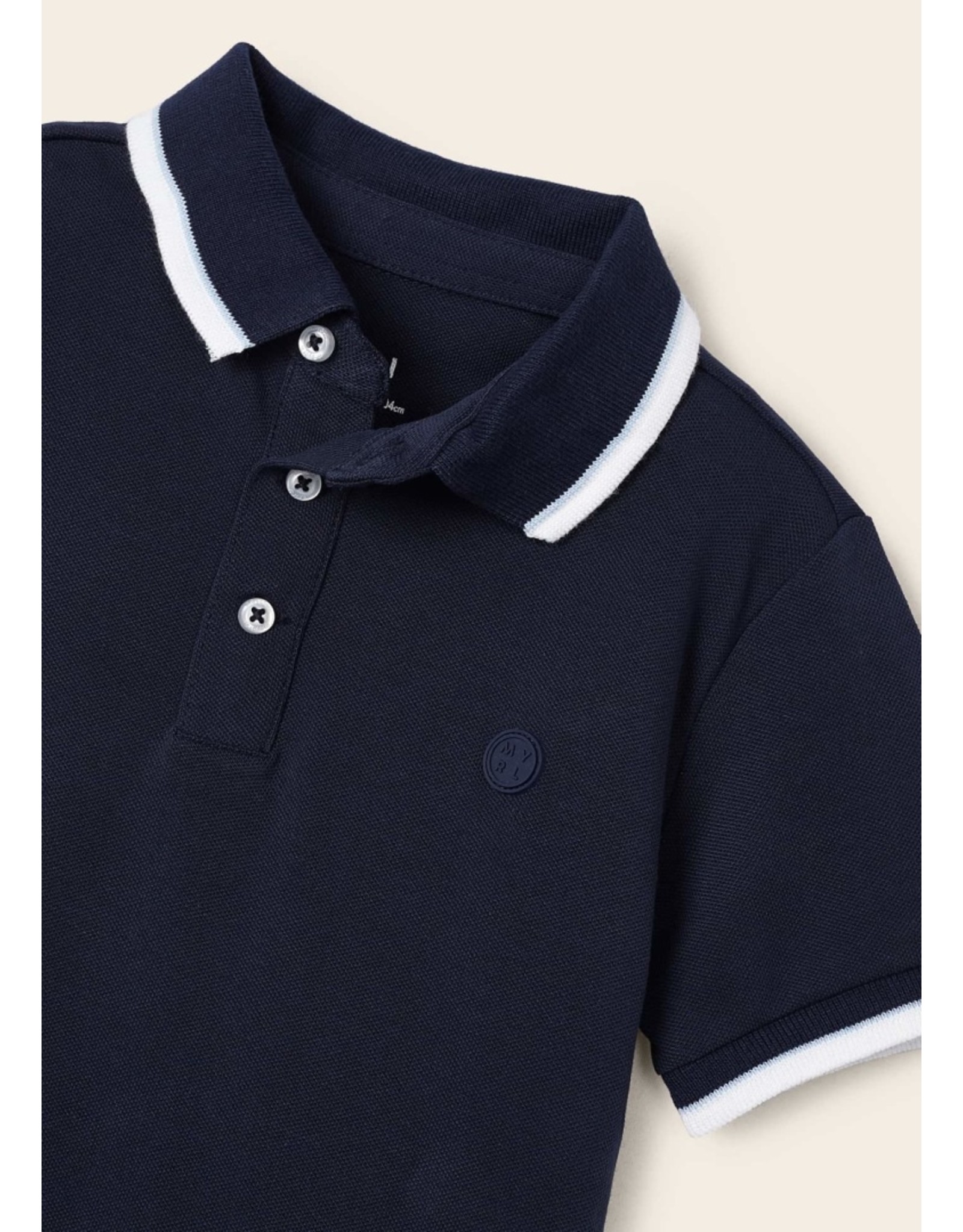 Mayoral S/s polo  Navy  SS23-3148-53