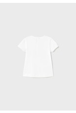 Mayoral Basic s/s t-shirt  White  SS23-105-42