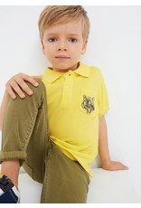 Mayoral S/s polo  Pineapple  SS23-3154-38