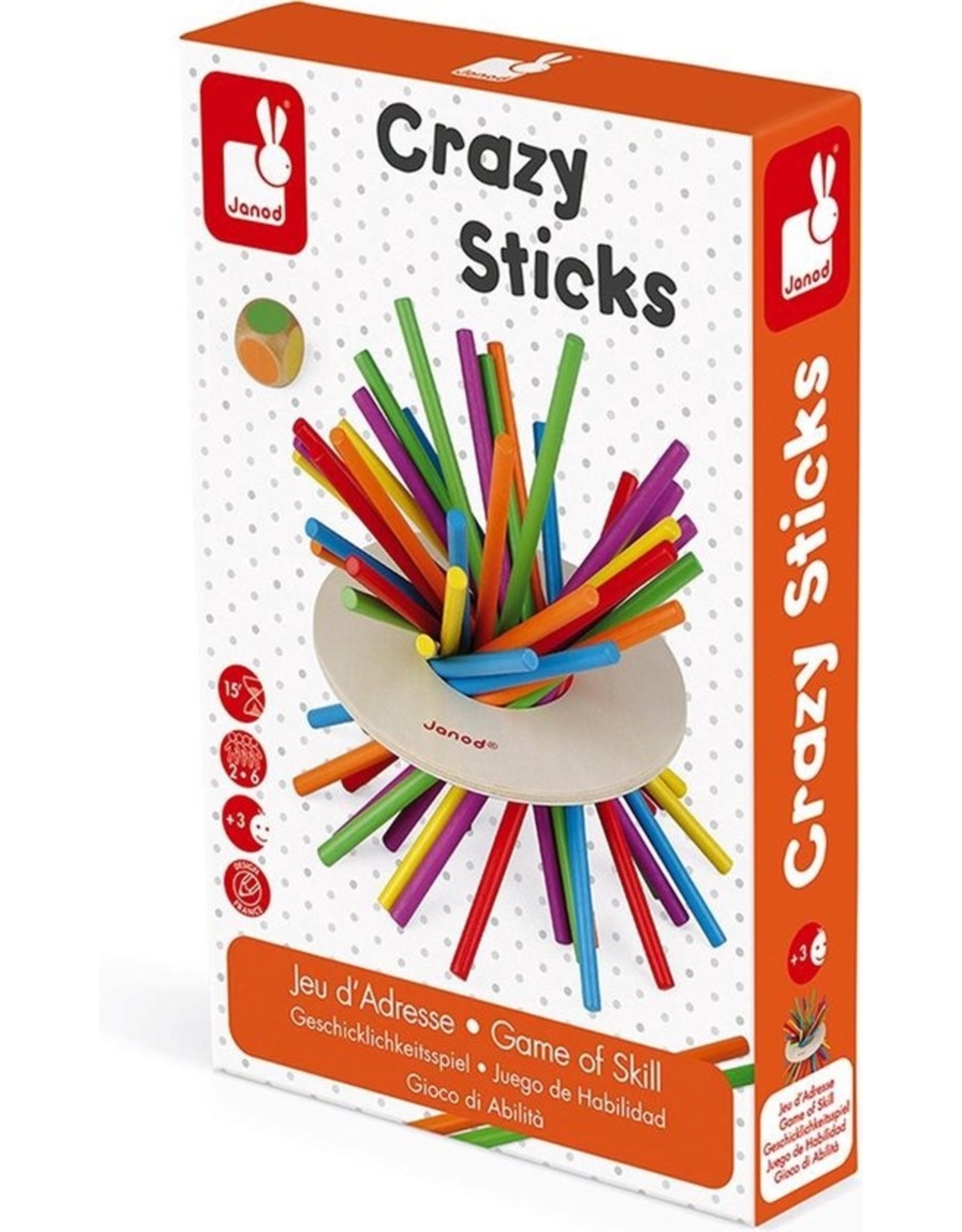 Janod Janod Spel - Crazy sticks