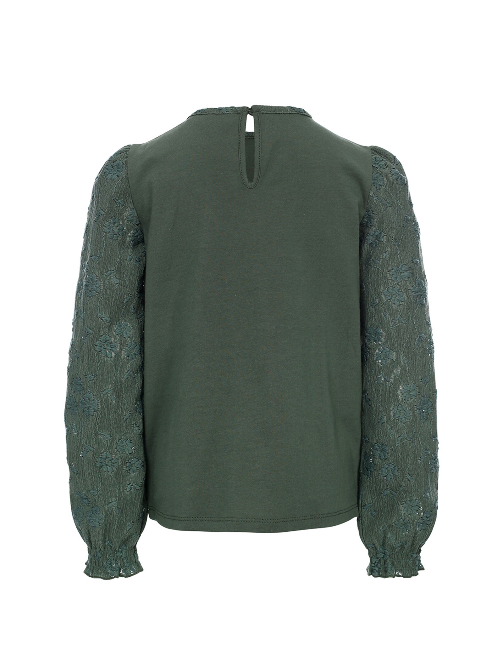 LOOXS Little blouses/tops Little lace top Forest Green