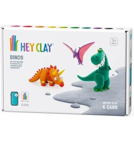 HEY CLAY Boetseerklei Dinos - 3 figuren