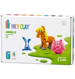 HEY CLAY Animals - Piggy Horse Rabbit - 6 cans