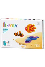 HEY CLAY Ocean: Clownfish, Discus Fish, Eel - 6 cans