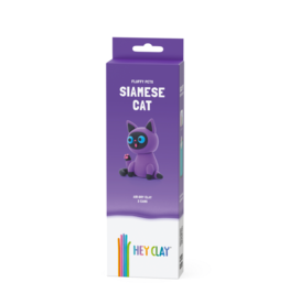 HEY CLAY Fluffy Pets Siamese Kat- 3 cans