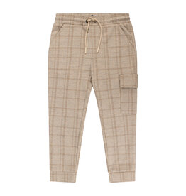 Daily7 Check Cargo Pants Camel sand-730