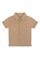 Daily7 Shirt Shortsleeve Structure Camel sand-730