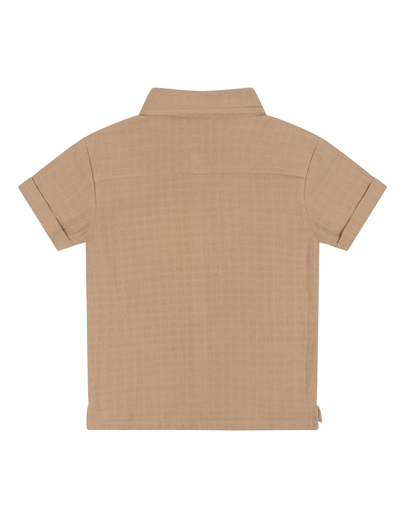 Daily7 Shirt Shortsleeve Structure Camel sand-730