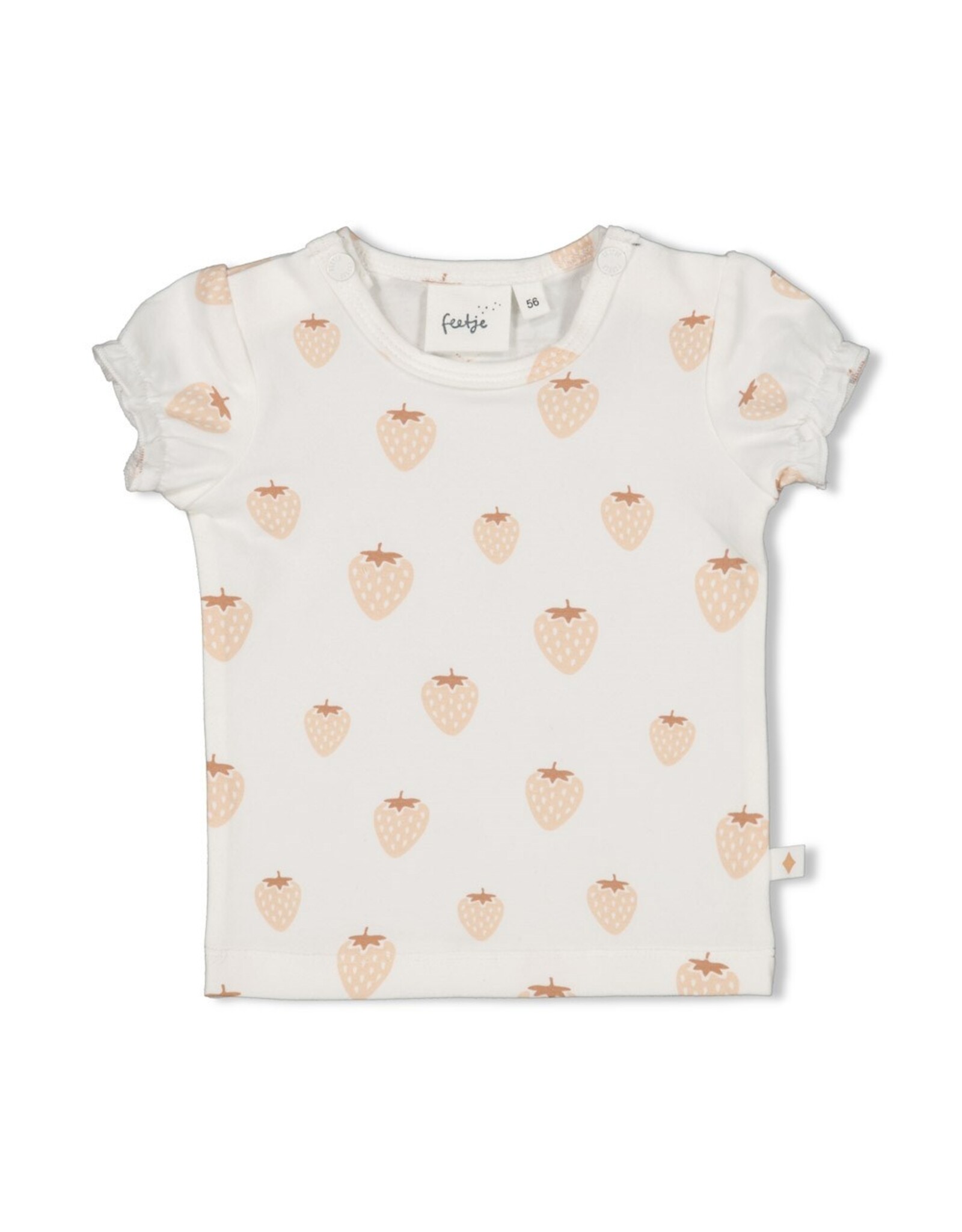 Feetje T-shirt AOP - Strawberry Fields Offwhite 51700829