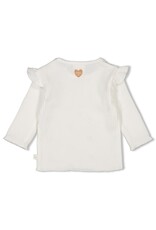 Feetje Longsleeve rib met borduursels - Strawberry Fields Offwhite 51602257