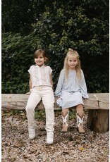 Levv Labels Little Girls Pants Ivory White MYSTILS241