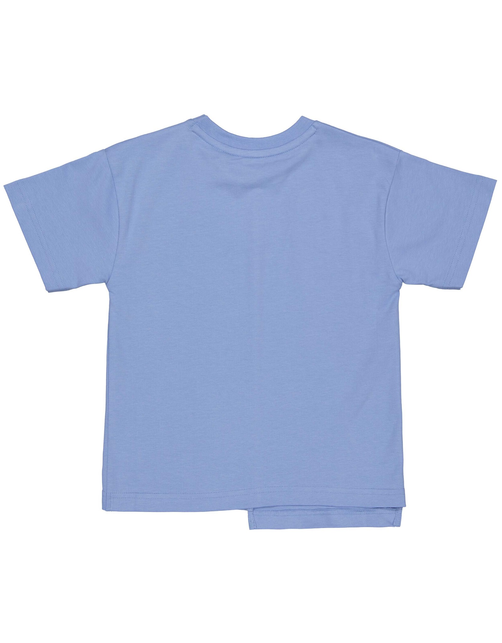 Levv Labels Little Boys Oversized Shortsleeve Mid Blue MAESONLS242