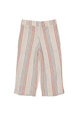 Levv Labels Little Girls Pants AOP Taupe Stripe MURIELLS241