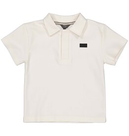 Levv Labels Little Boys Polo White MANOLS243