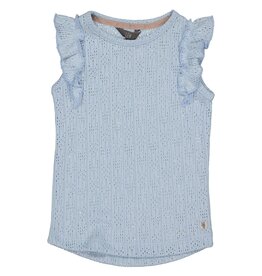 Levv Labels Little Girls Top Light Blue MEERALS241