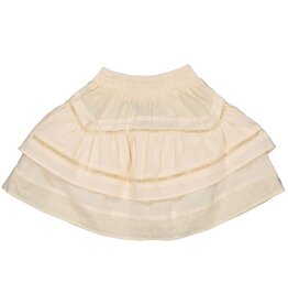 Levv Labels Little Girls Skirt Ivory White MOOSJELS242