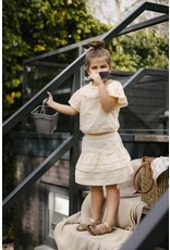 Levv Labels Little Girls Skirt Ivory White MOOSJELS242