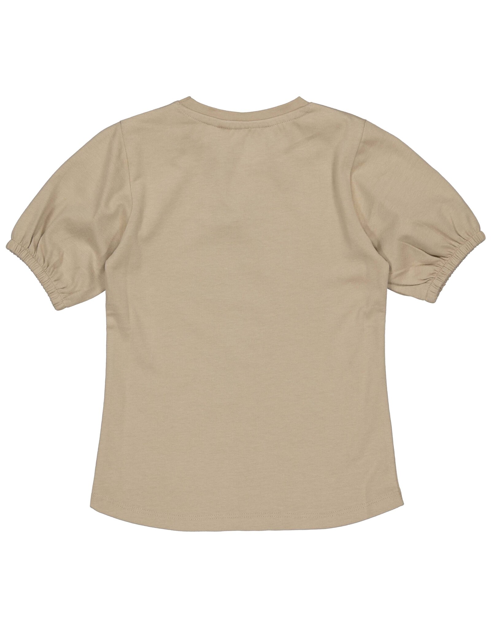 Levv Labels Little Girls Shortsleeve Taupe MARLOESLS241