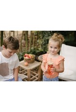Levv Labels Little Girls SInglet Peach MILLIELS242