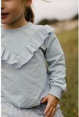 Levv Labels Little Girls Sweater Light Blue MILENNELS241