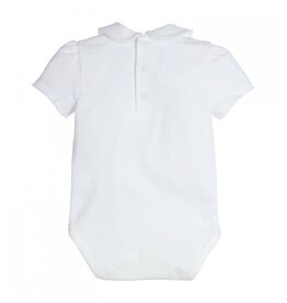 Gymp Romper Aerobic White wit