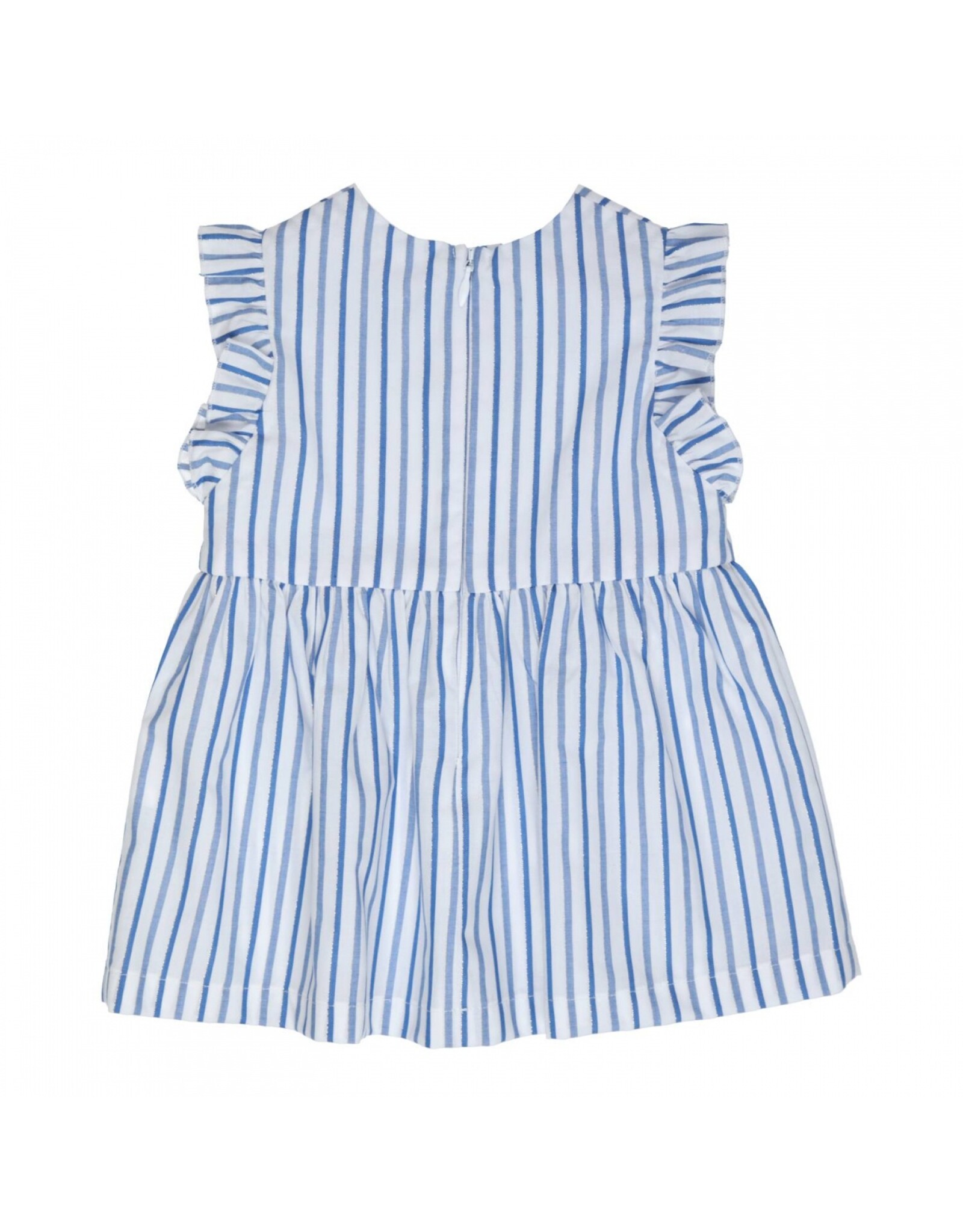 Gymp Pinafore Kaja Blue - White