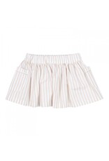 Gymp Skirt Kaja Beige - White