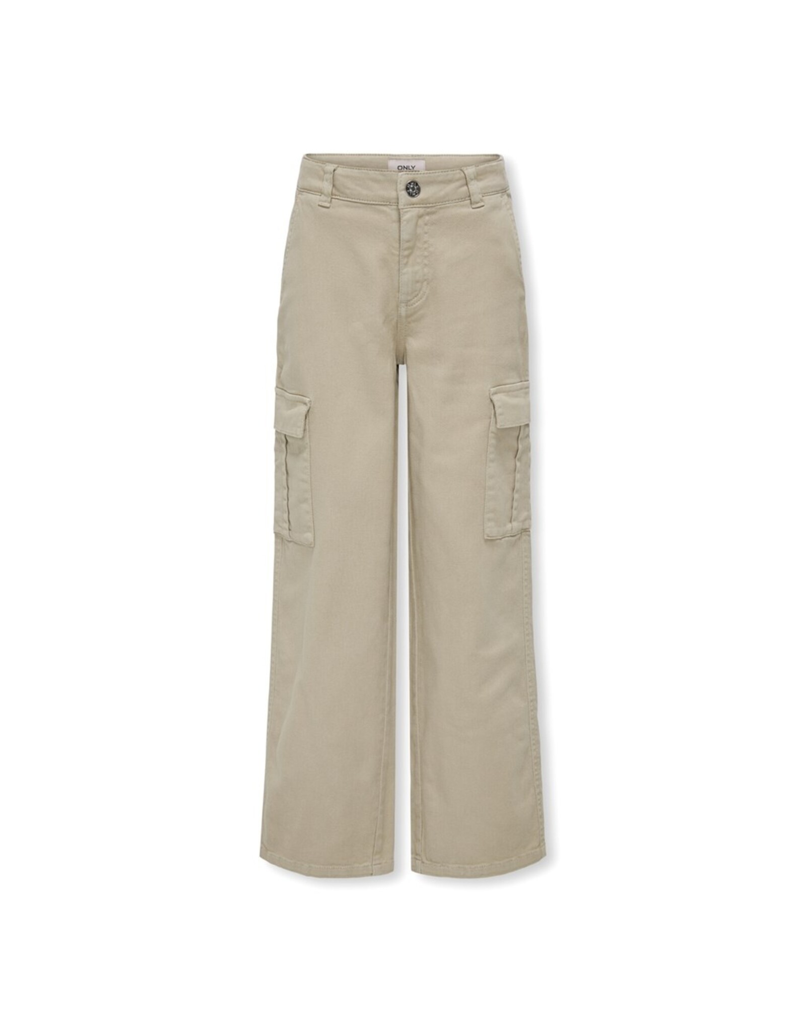 Kids Only Cargo Trousers KOGYARROW-VOX STR CARGO PANT PNT NOOS Pumice Stone 15304049