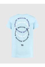 Ballin Amsterdam T-shirt with front and backprint Lt Blue 24017116