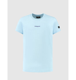 Ballin Amsterdam T-shirt with front and backprint Lt Blue 24017116