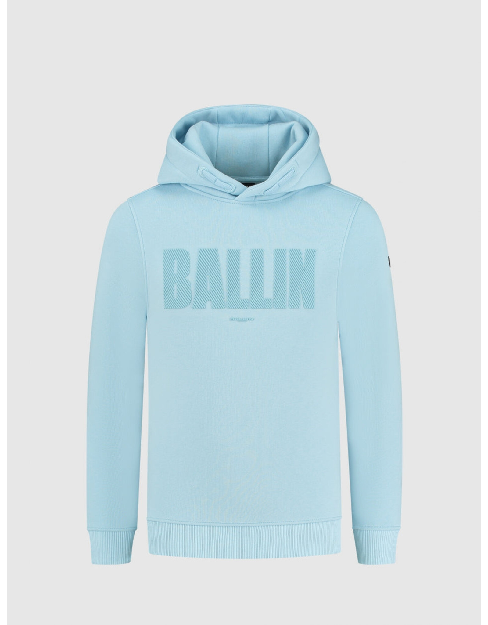 Ballin Amsterdam Hoodie with frontprint Lt Blue 24017309