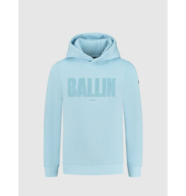 Ballin Amsterdam Hoodie with frontprint Lt Blue 24017309