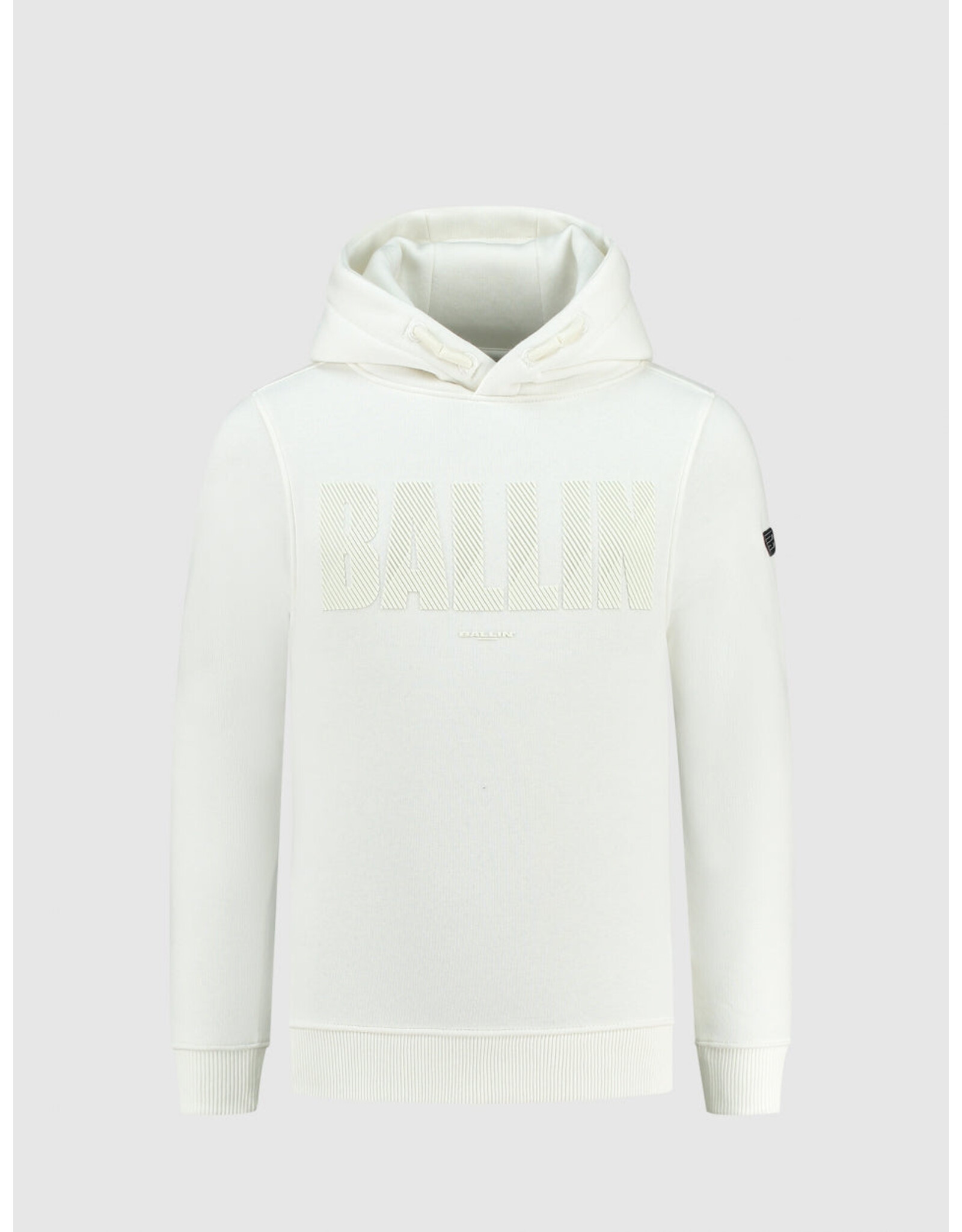 Ballin Amsterdam Hoodie with frontprint Off white 24017309