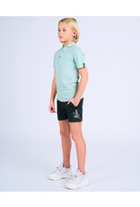 Malelions Malelions Junior Split Swim Shorts Dark Green/Mint MJ1-SS24-31