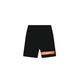 Malelions Malelions Junior Captain Shorts 2.0 Black/Orange MJ1-SS24-27