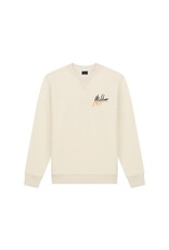 Malelions Malelions Junior Split Sweater Beige/Orange MJ1-SS24-05