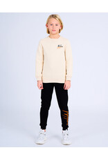 Malelions Malelions Junior Split Sweater Beige/Orange MJ1-SS24-05