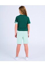 Malelions Malelions Junior Captain Shorts 2.0 Aqua Grey/Mint MJ1-SS24-27