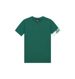 Malelions Malelions Junior Captain T-Shirt 2.0 Dark Green/Mint MJ1-SS24-25