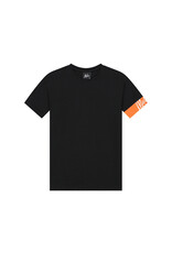 Malelions Malelions Junior Captain T-Shirt 2.0 Black/Orange MJ1-SS24-25