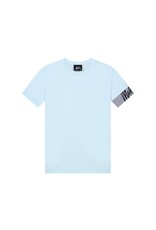 Malelions Malelions Junior Captain T-Shirt 2.0 Light Blue/Grey MJ1-SS24-25