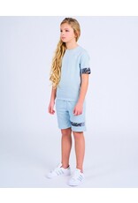 Malelions Malelions Junior Captain T-Shirt 2.0 Light Blue/Grey MJ1-SS24-25