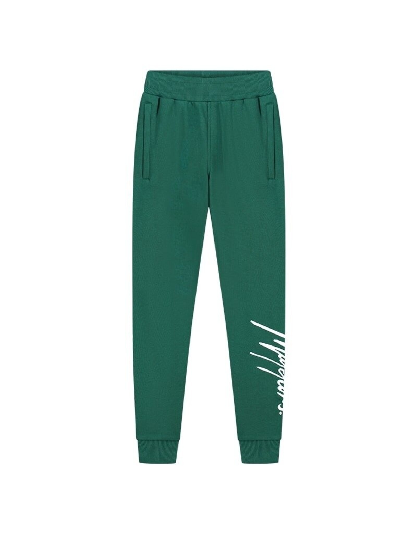 Malelions Malelions Junior Split Sweatpants Dark Green/Mint MJ1-SS24-09