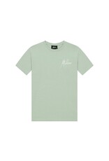 Malelions Malelions Junior Split T-Shirt Aqua Grey/Mint MJ1-SS24-07