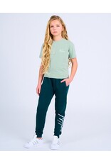 Malelions Malelions Junior Split T-Shirt Aqua Grey/Mint MJ1-SS24-07