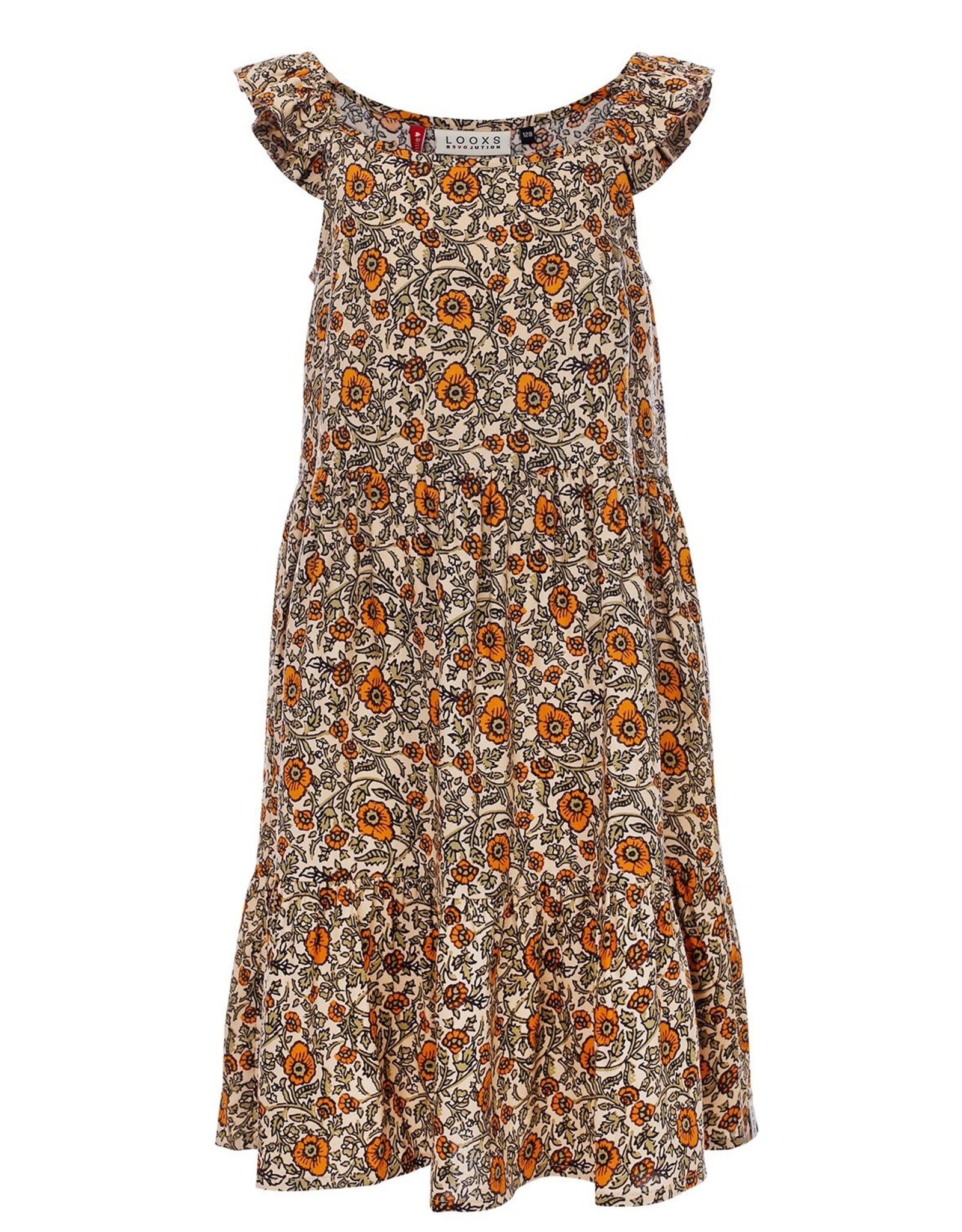 LOOXS Little dresses Little dress Orange Floral