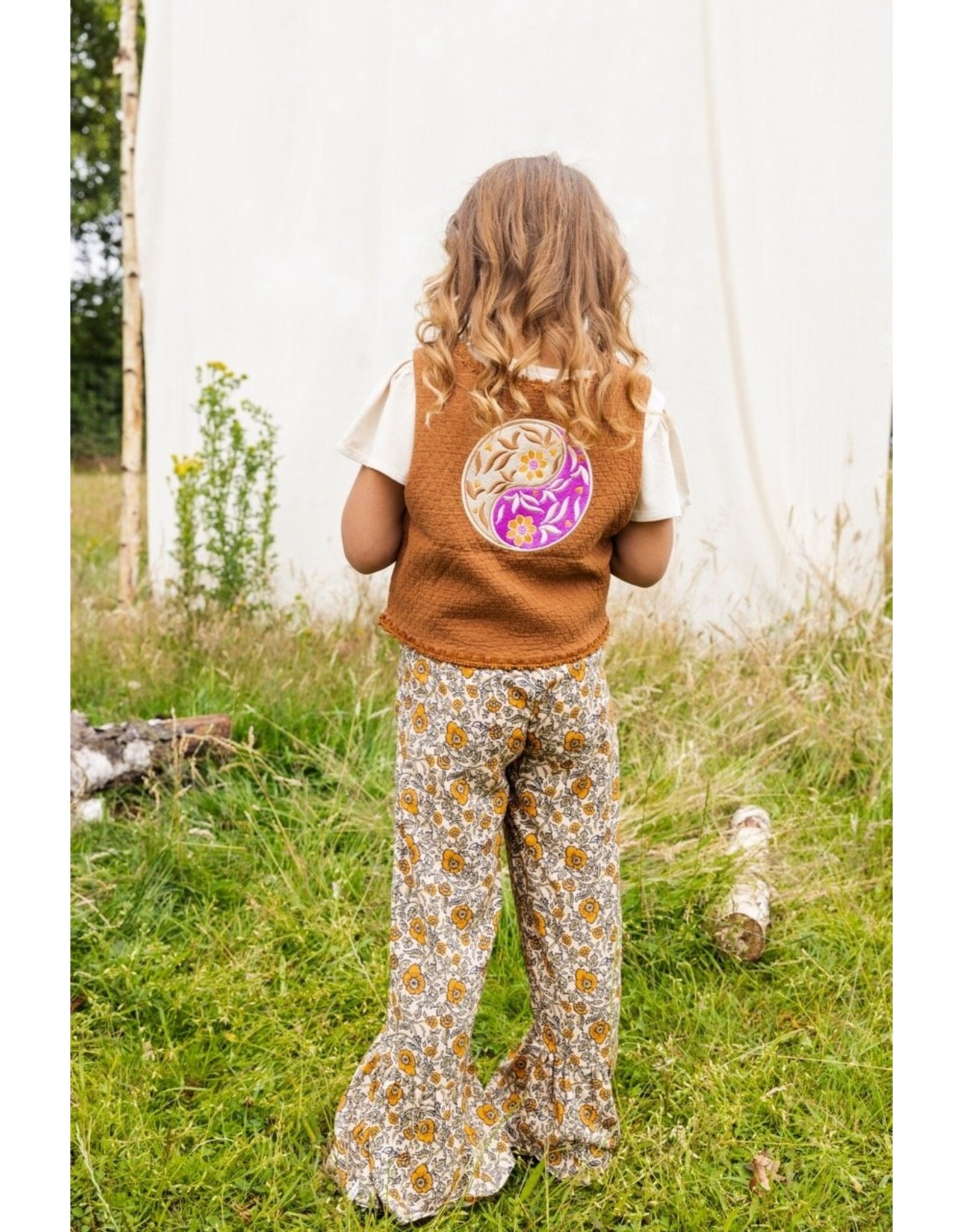 LOOXS Little 0-others Little gilet caramel