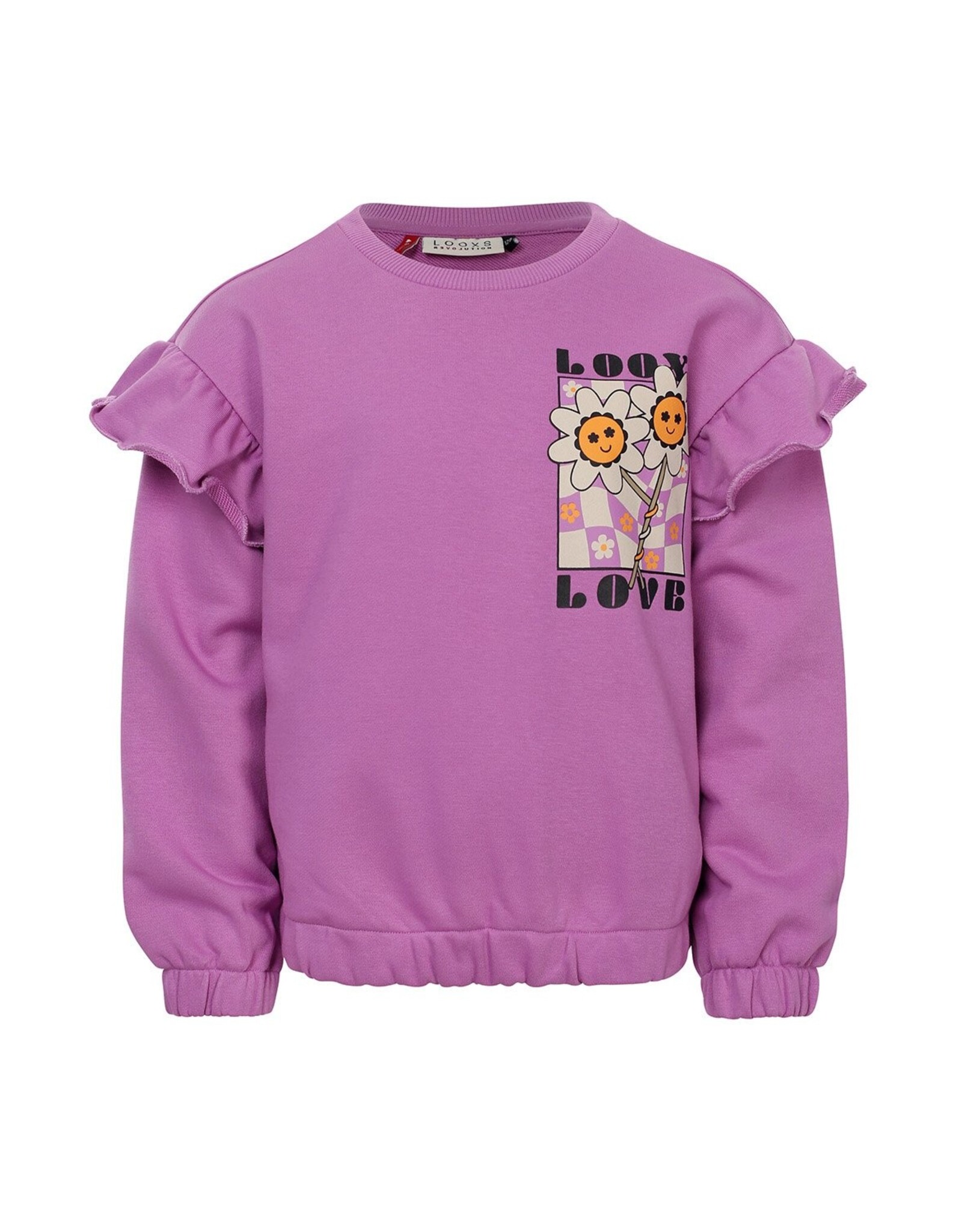 LOOXS Little pulls/sweats/card Little sweater PURPLE FUCHSIA